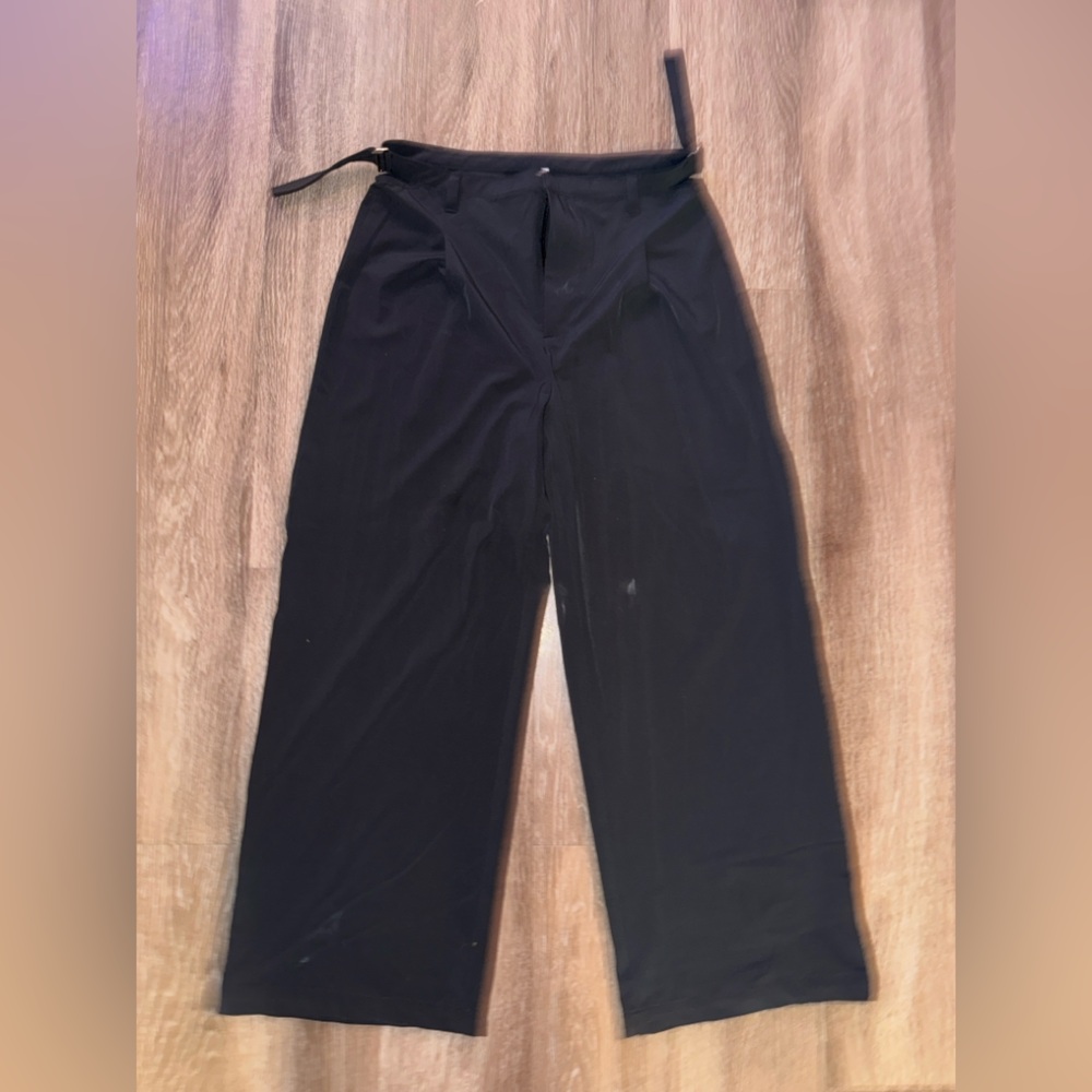 Black Drawstring ALO Pants